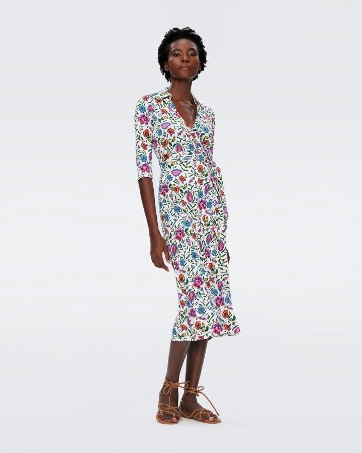 abigail midi wrap dress Abigail Midi Wrap Dress Diane von Furstenberg