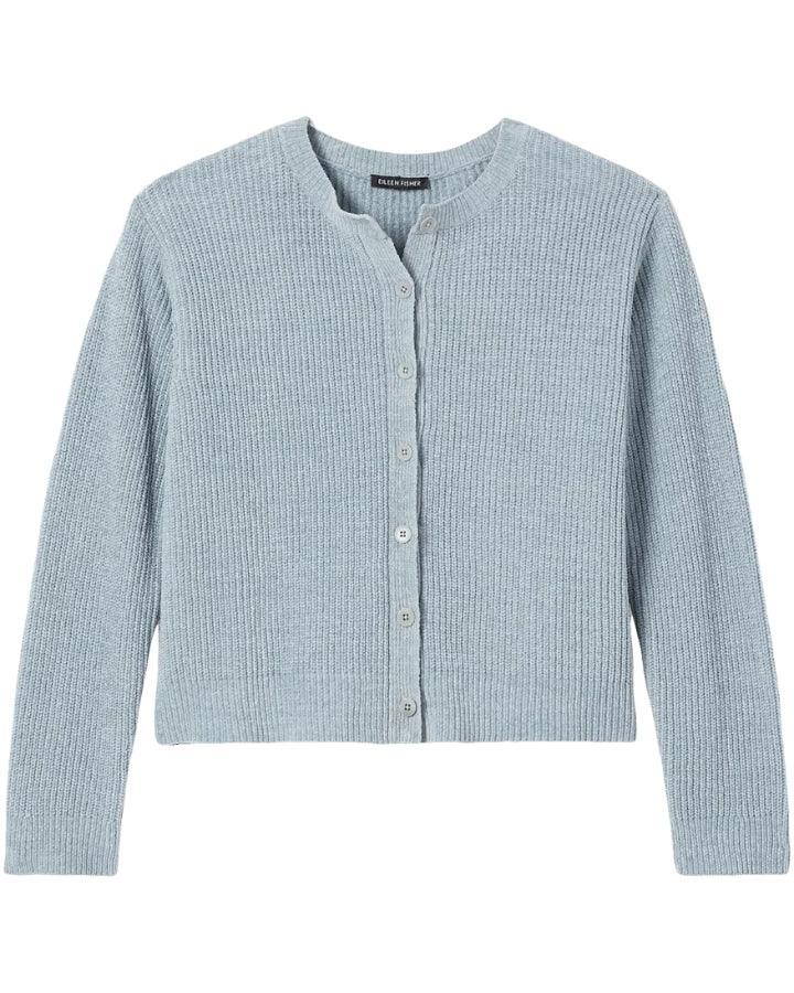 Eileen Fisher - Cotton Chenille Boxy Cardigan