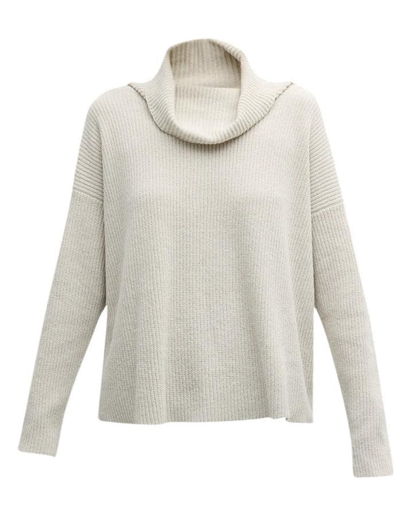 Eileen Fisher - Cowl Neck Chenille Pullover