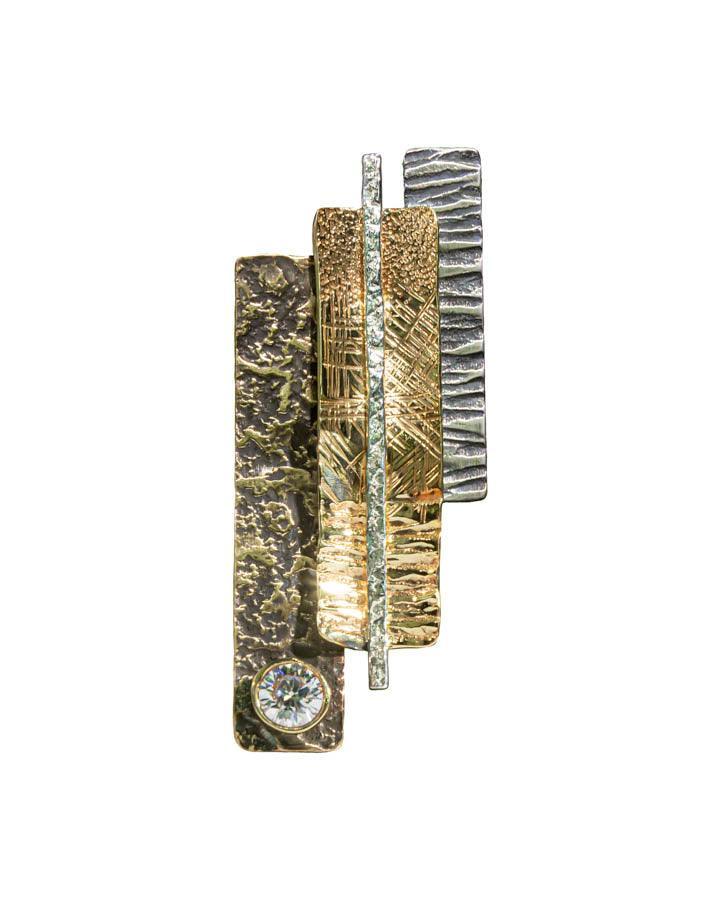Karyn Chopik - Karyn Chopik Abstract Bar Pin