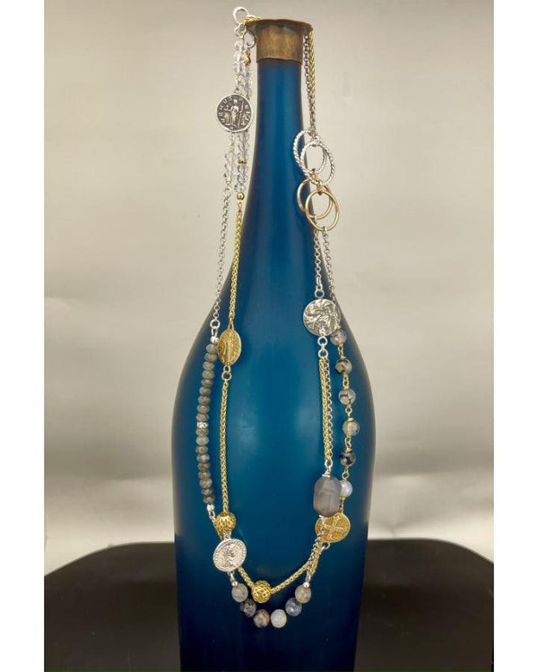 Karyn Chopik - Karyn Chopik Long Blu's Eclusive Necklace