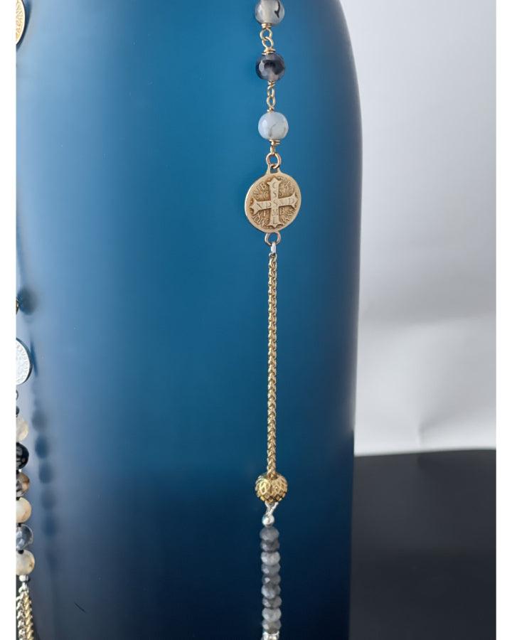 Karyn Chopik - Karyn Chopik Long Blu's Eclusive Necklace