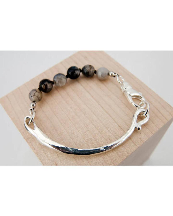 Karyn Chopik - Karyn Chopik Sterling Silver Agate Bracelet