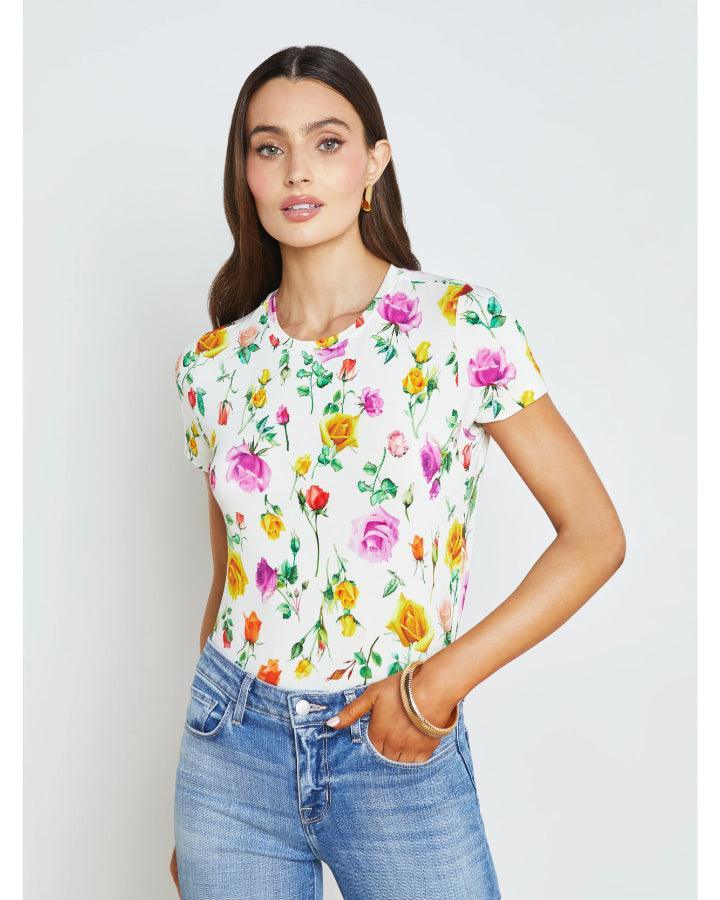 L'Agence Ressi Multi Rose Tee