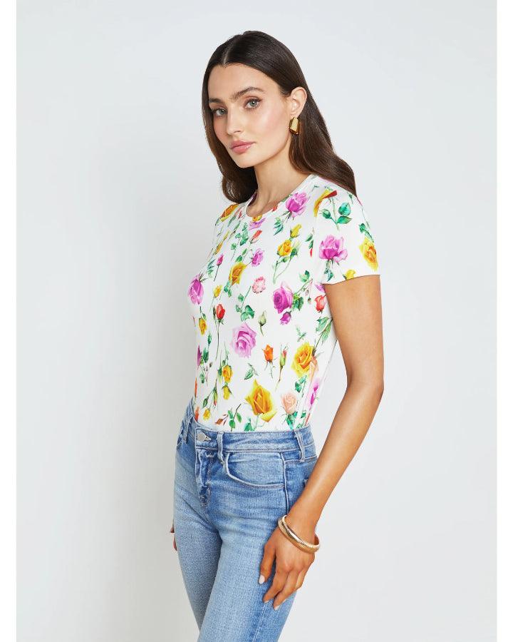 L'Agence Ressi Multi Rose Tee