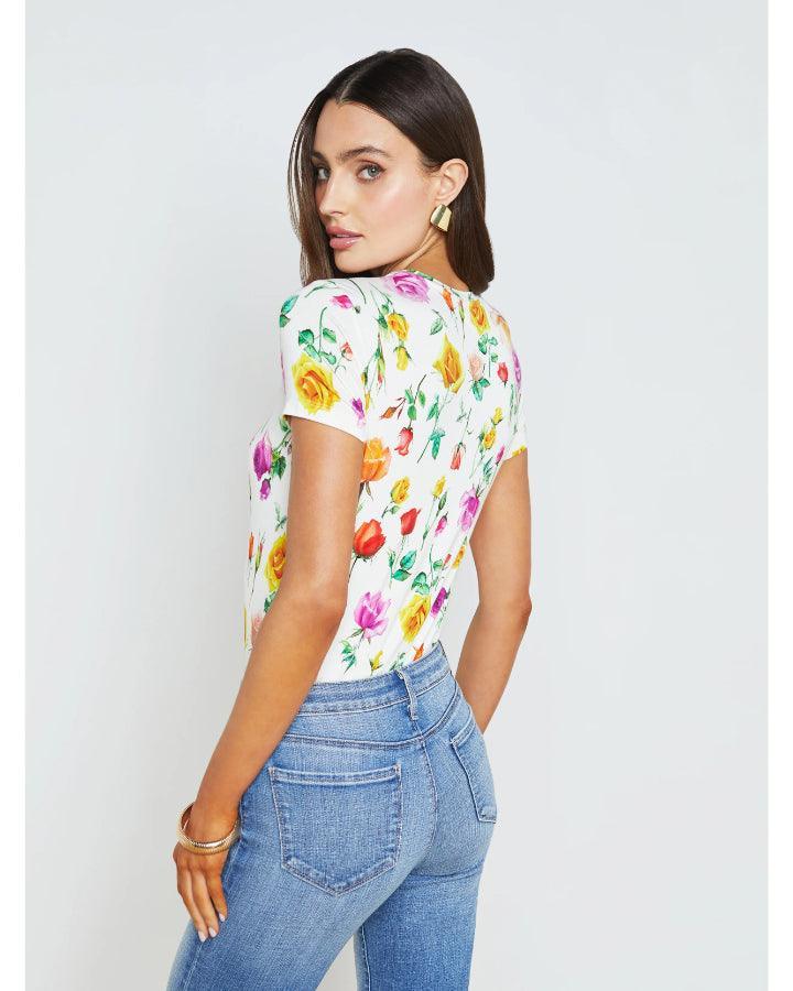 L'Agence Ressi Multi Rose Tee