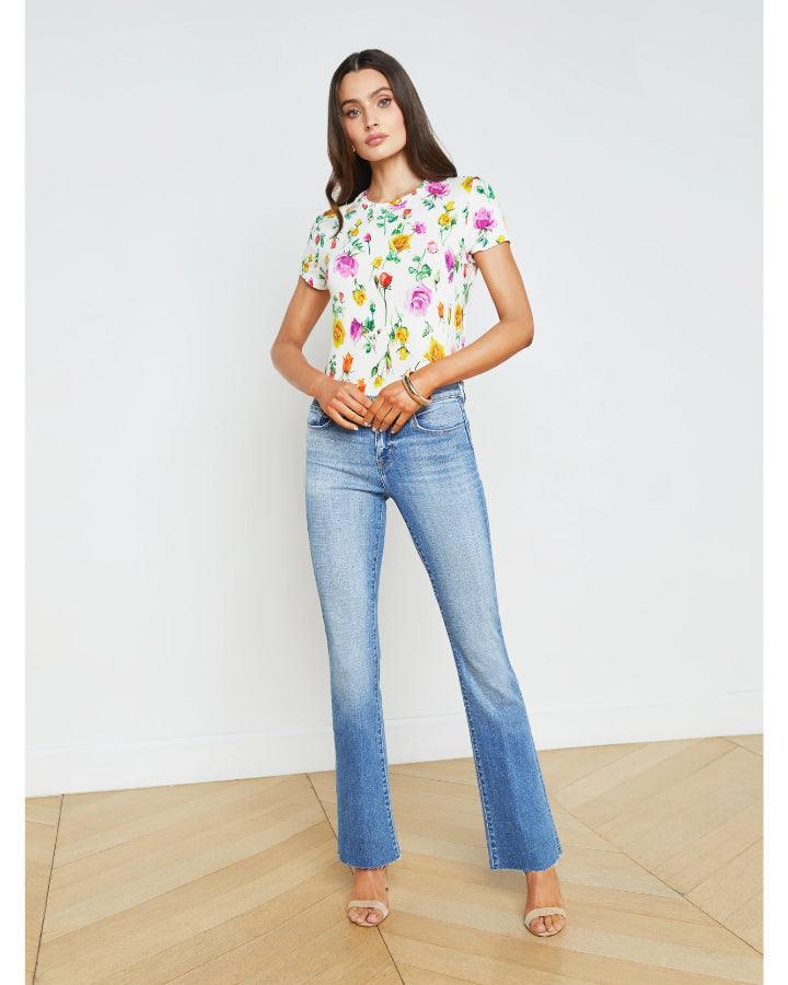 L'Agence Ressi Multi Rose Tee