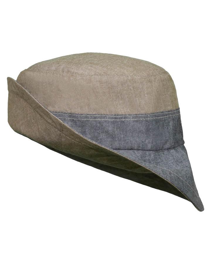 Lillie and Cohoe - Lillie and Cohoe Chambray Felice Hat