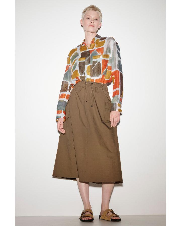 Luisa Cerano - Luisa Cerano Ethnic Print Blouse