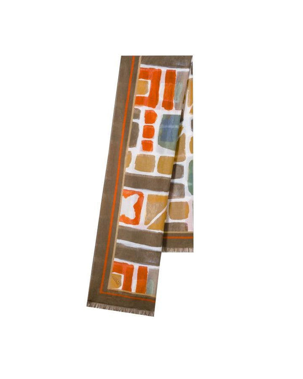 Luisa Cerano - Luisa Cerano Ethnic Print Scarf