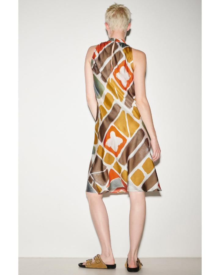 Luisa Cerano - Luisa Cerano Ethnic Print Slip Dress