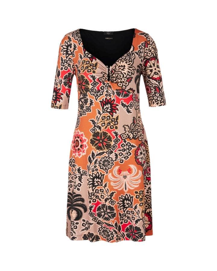 Marc Cain Empire Line Short Dress
