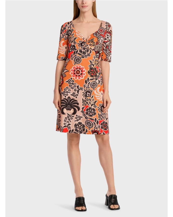 Marc Cain Empire Line Short Dress