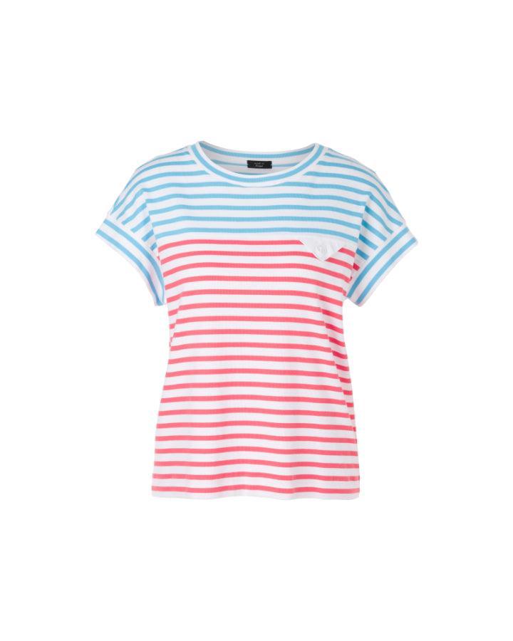 Marc Cain - Marc Cain Colorblock Stripe Tee