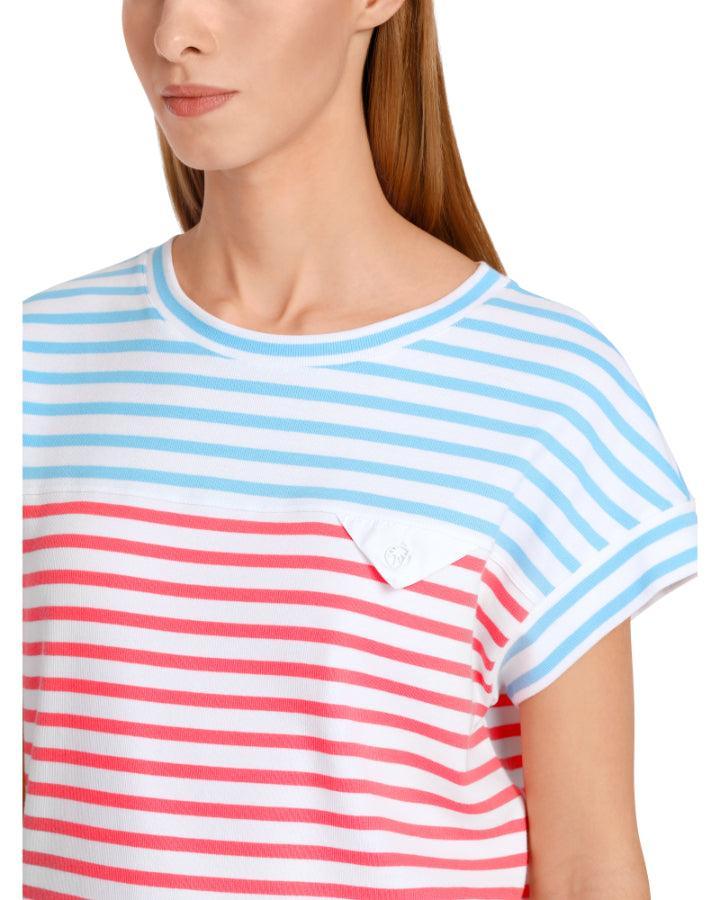 Marc Cain - Marc Cain Colorblock Stripe Tee