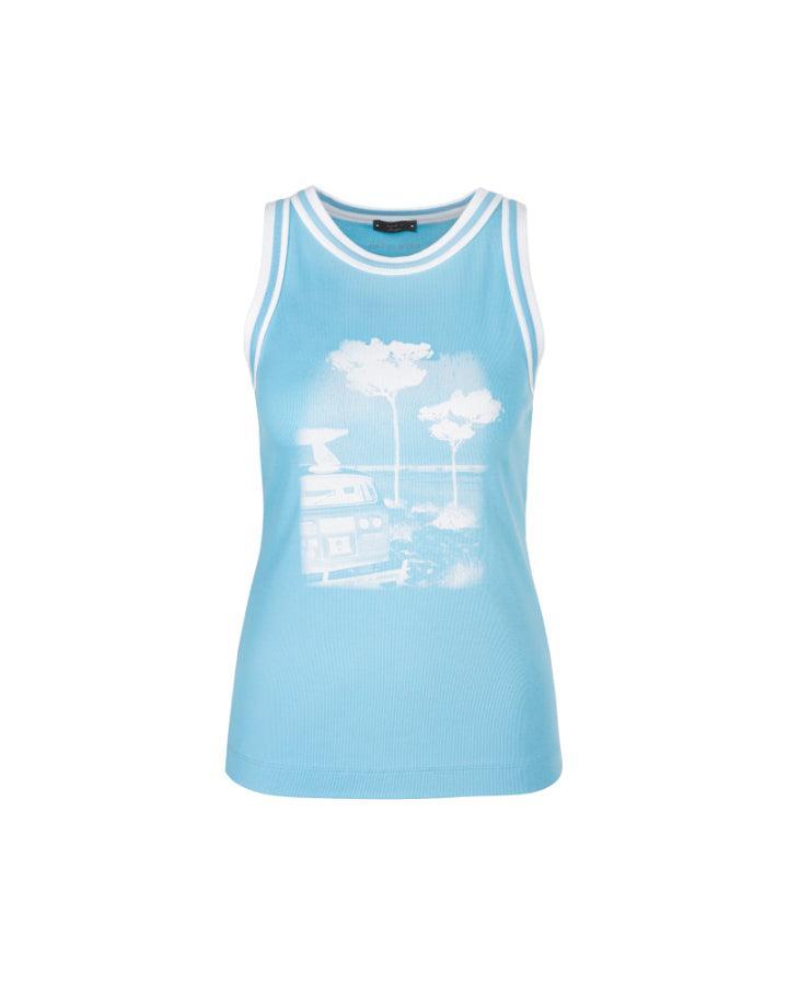 Marc Cain - Marc Cain Photo Print Tank Top