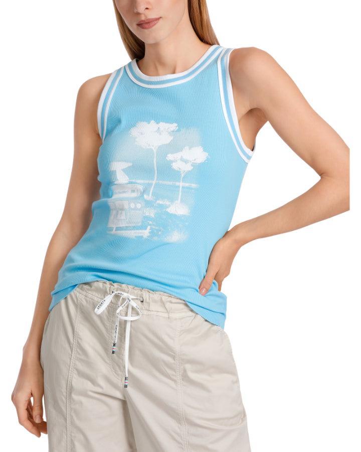 Marc Cain - Marc Cain Photo Print Tank Top
