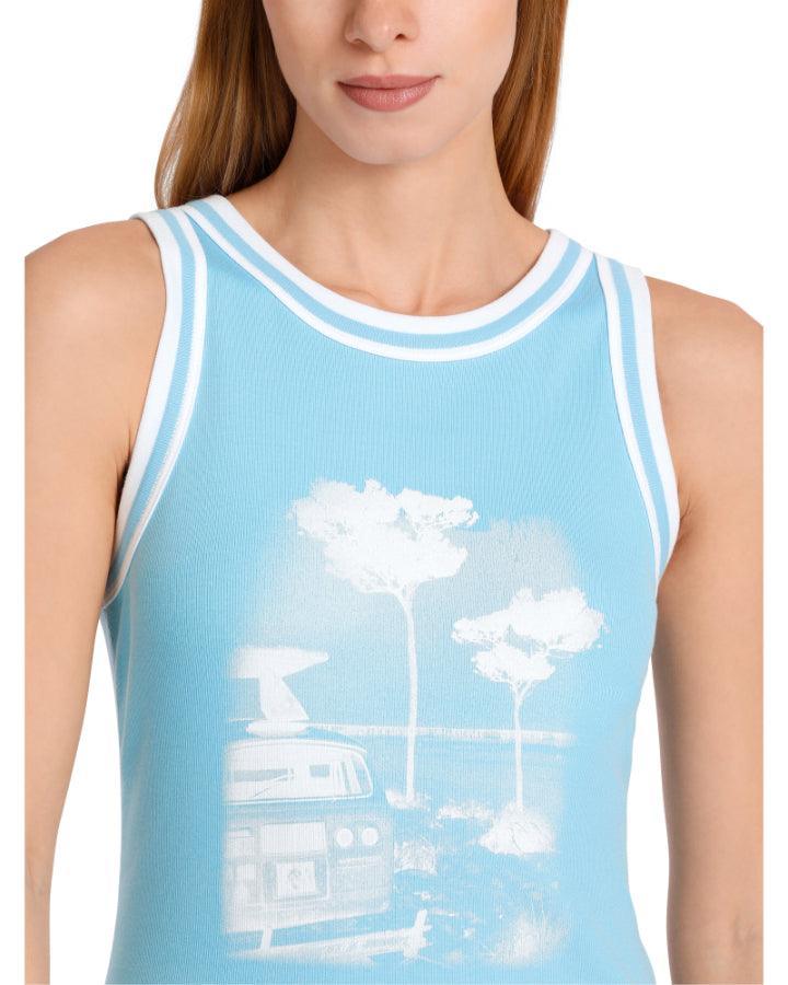 Marc Cain - Marc Cain Photo Print Tank Top