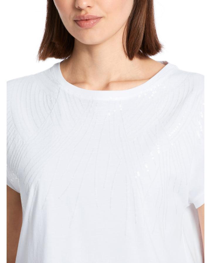 Marc Cain - Marc Cain Sequin Detail Tee