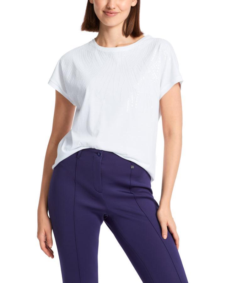 Marc Cain - Marc Cain Sequin Detail Tee