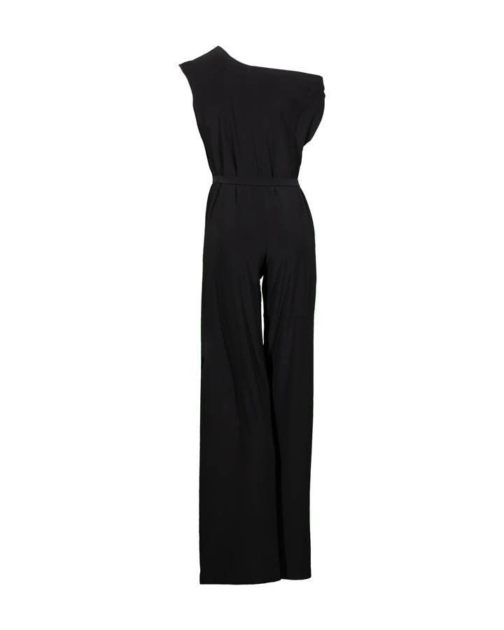 Norma Kamali - Sleeveless Drop Shoulder Jumpsuit