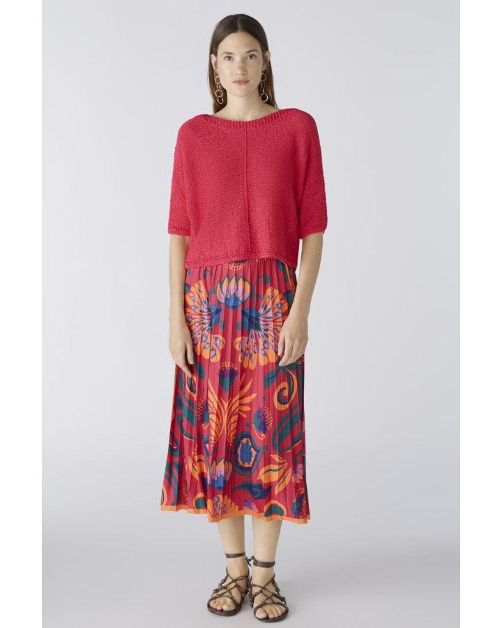 Oui Knit Elblow Sleeve Pullover