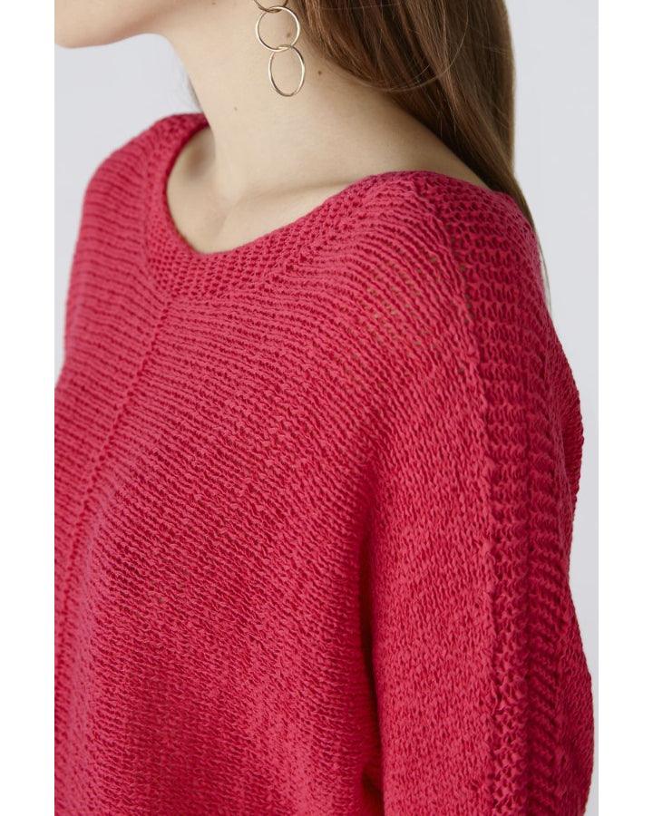 Oui Knit Elblow Sleeve Pullover