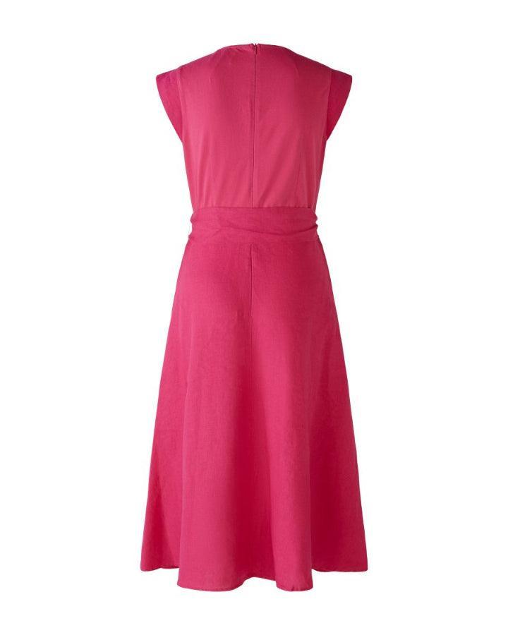 Oui Linen A-Line Dress – BLU'S