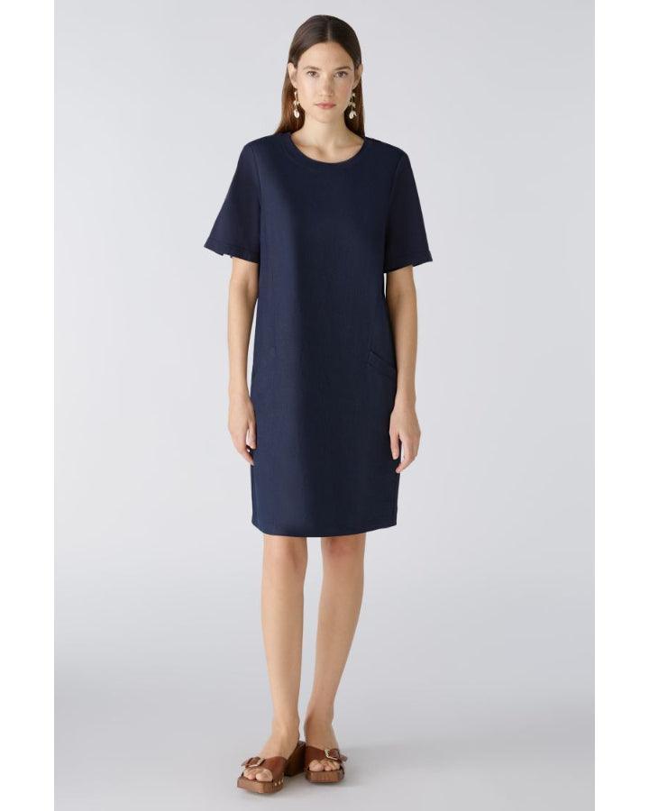 Oui Linen T-Shirt Dress – BLU'S