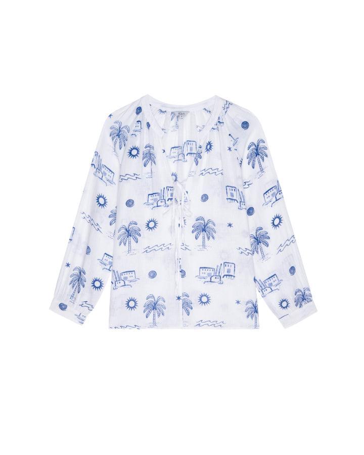 Rails Brielle Mykonos Print Top