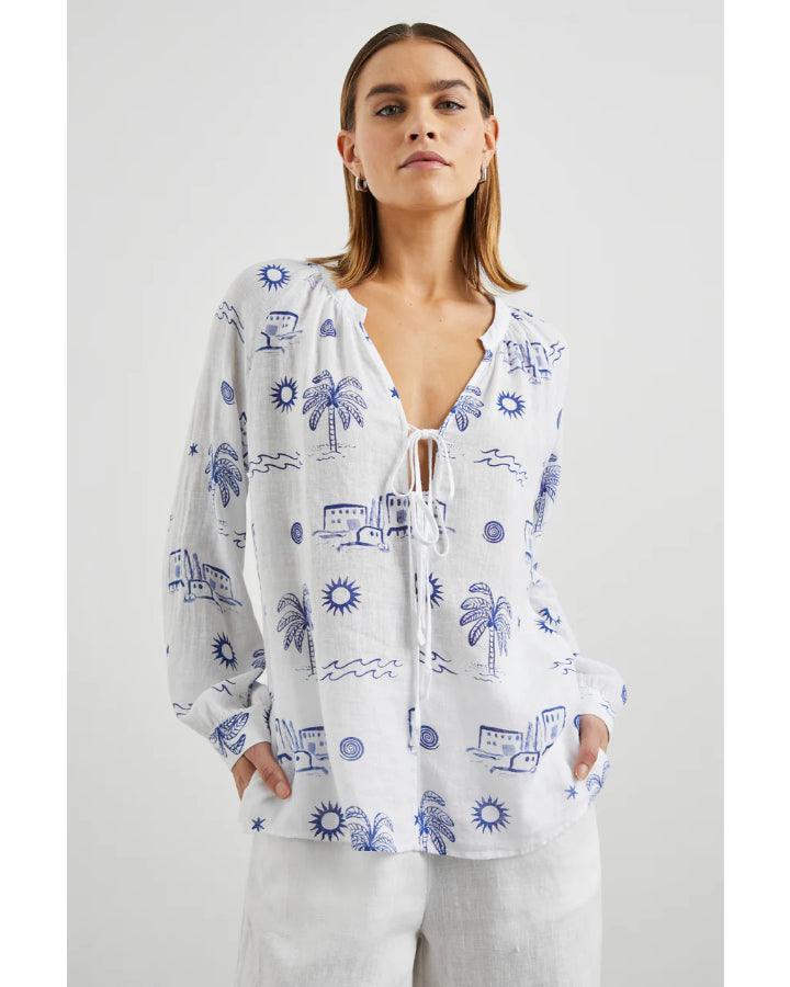 Rails Brielle Mykonos Print Top