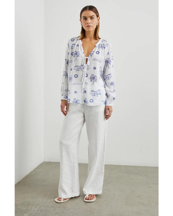Rails Brielle Mykonos Print Top