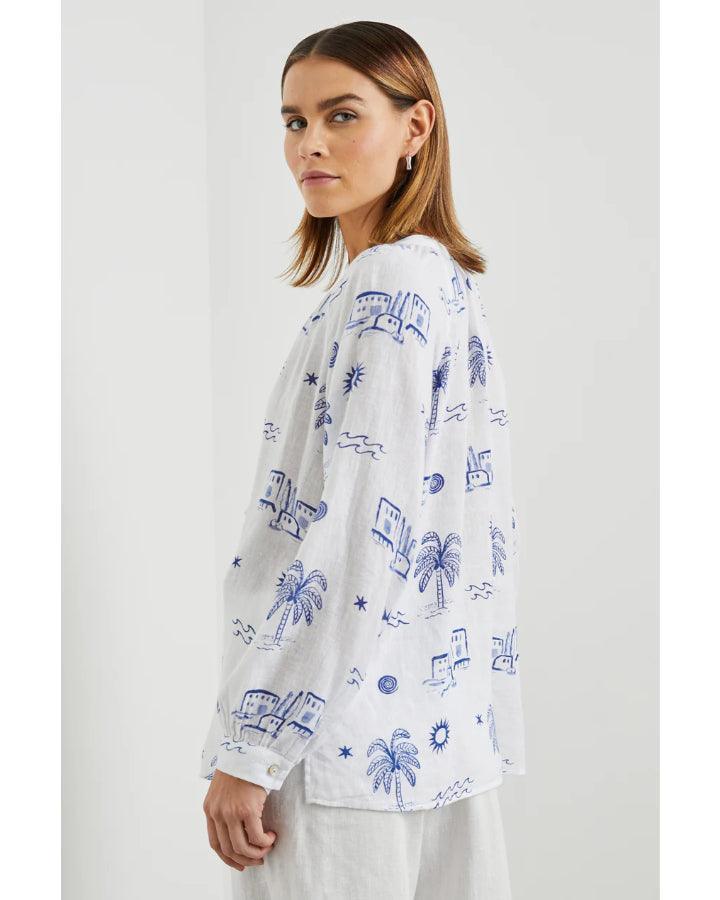 Rails Brielle Mykonos Print Top