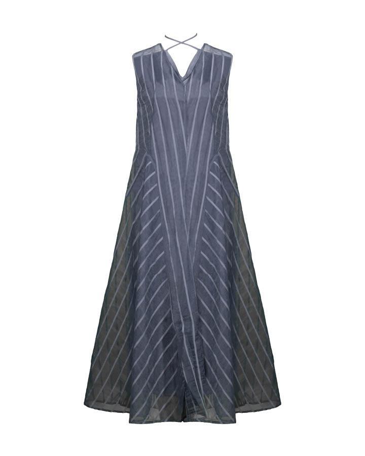 Tonet Sheer Top Detail Dress