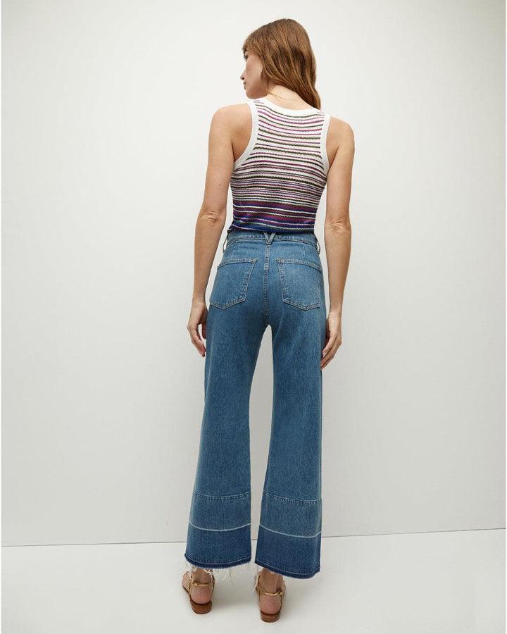 Veronica Beard Nabella Striped Knit Tank