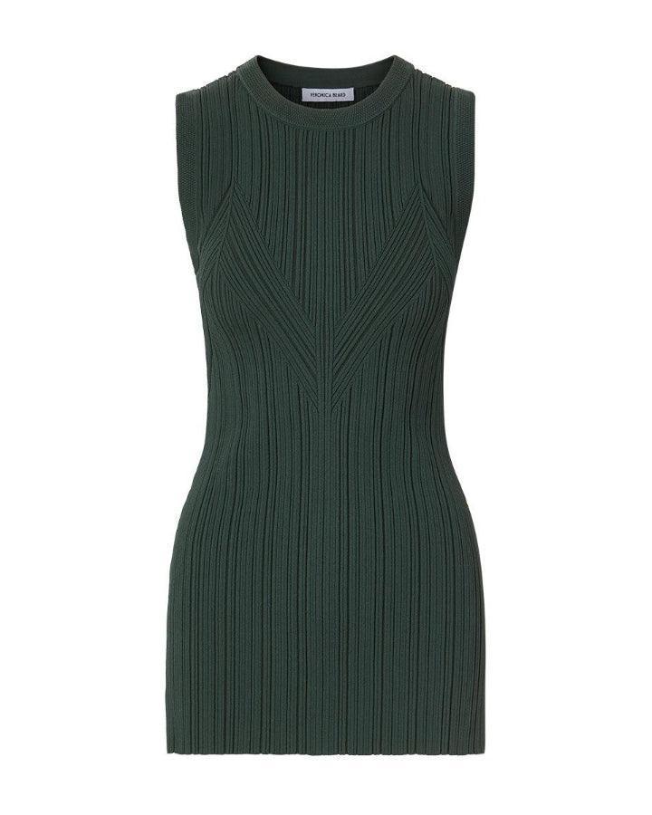 Veronica Beard - Veronica Beard Semma Ribbed Tank
