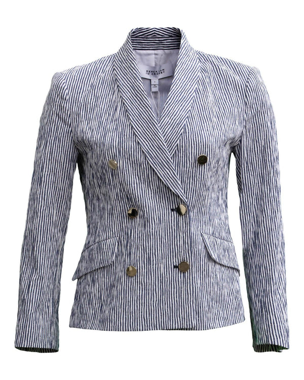 10 Crosby Derek Lam - Myla Double Breasted Cropped Jacket
