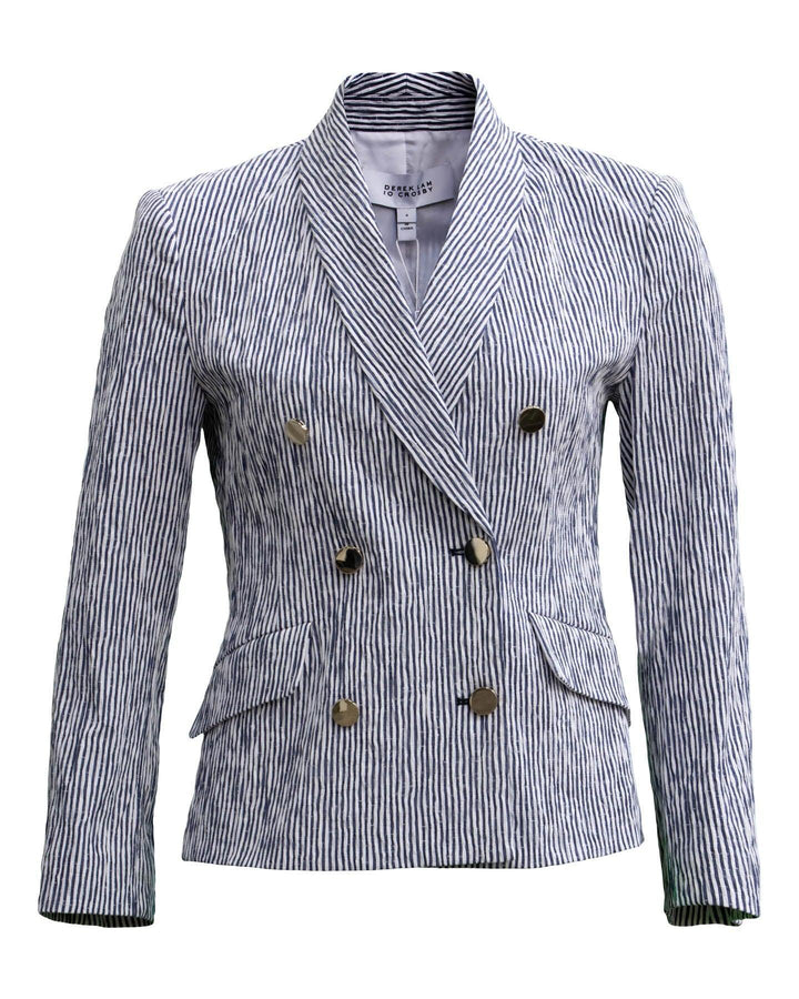 10 Crosby Derek Lam - Myla Double Breasted Cropped Jacket
