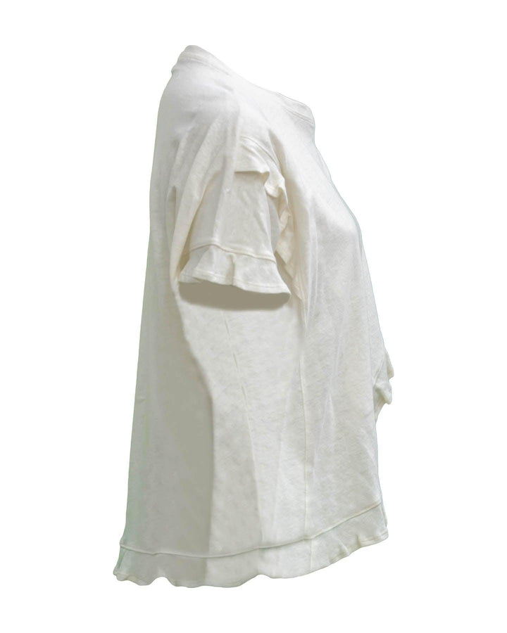 10 Crosby Derek Lam - Timothea Ruffle T-shirt