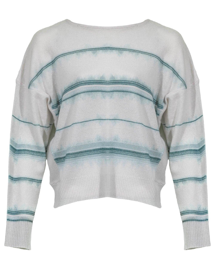 360 Cashmere - Azalea Cashmere Stripe Pullover