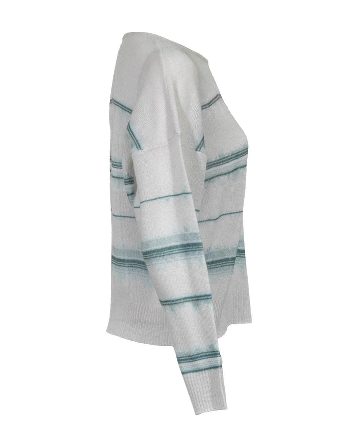 360 Cashmere - Azalea Cashmere Stripe Pullover