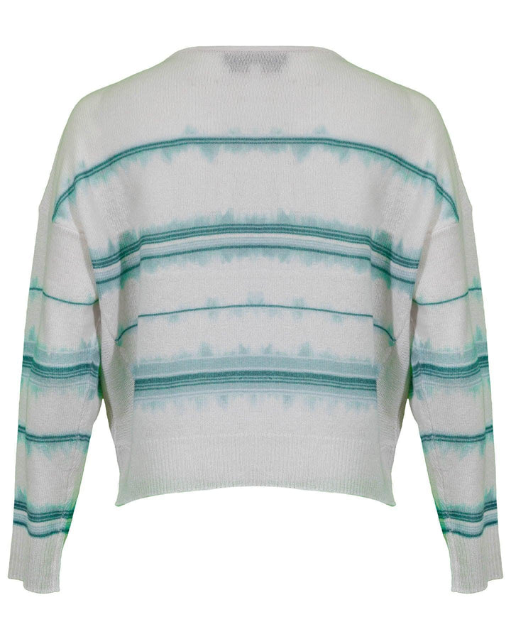 360 Cashmere - Azalea Cashmere Stripe Pullover