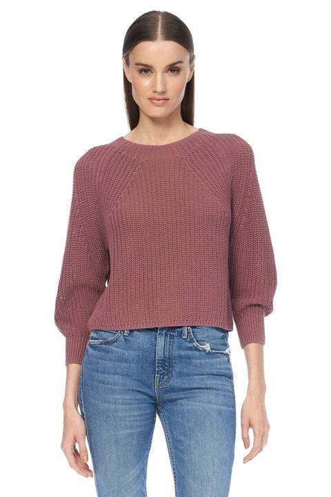 360 Cashmere - Everlyn Cotton Sweater Fig
