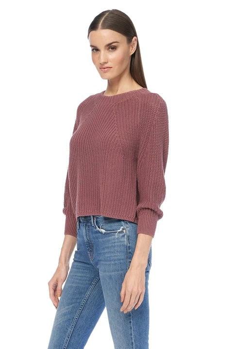 360 Cashmere - Everlyn Cotton Sweater Fig