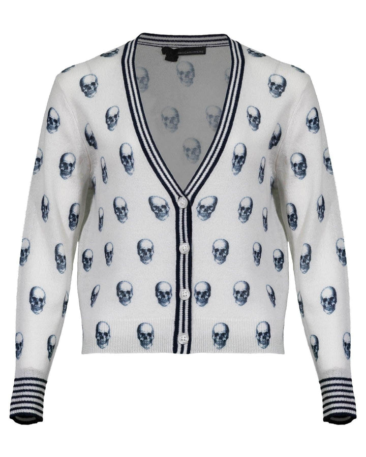 360 Cashmere - Flo Skull Cardigan