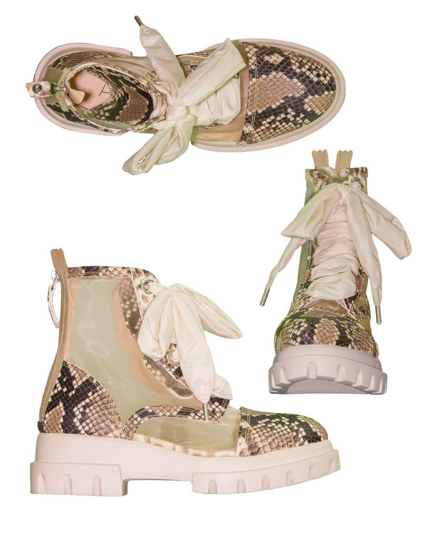 AGL - Voile Combat Boot Snakeskin