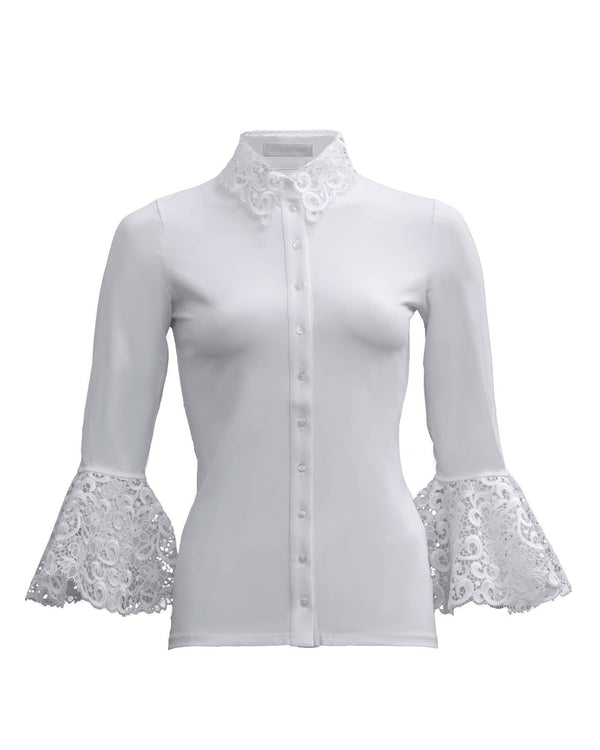 Anne Fontaine - Lana Embroidered Top