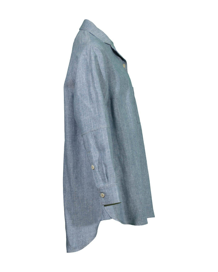 Annette Gortz - Evita Linen Denim Shacket