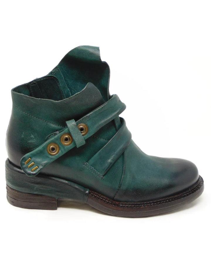 AS 98 - Strappy Leather Ankle Boot