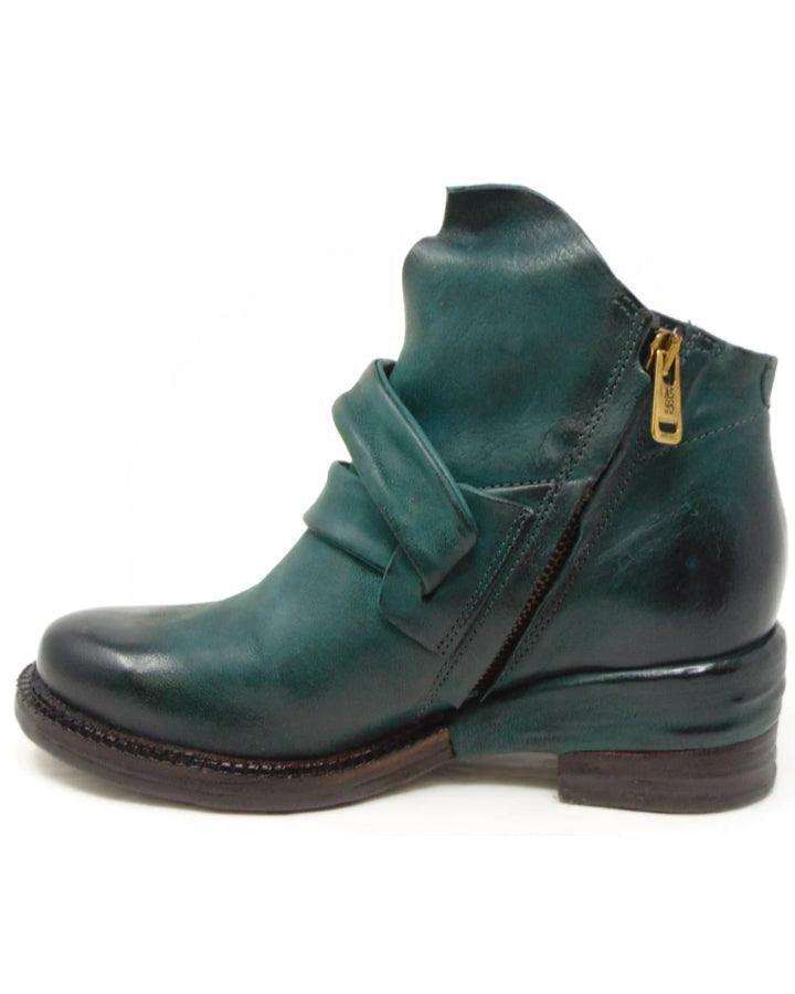AS 98 - Strappy Leather Ankle Boot